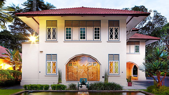 Reflections at Bukit Chandu is housed in a lovingly restored colonial bungalow.