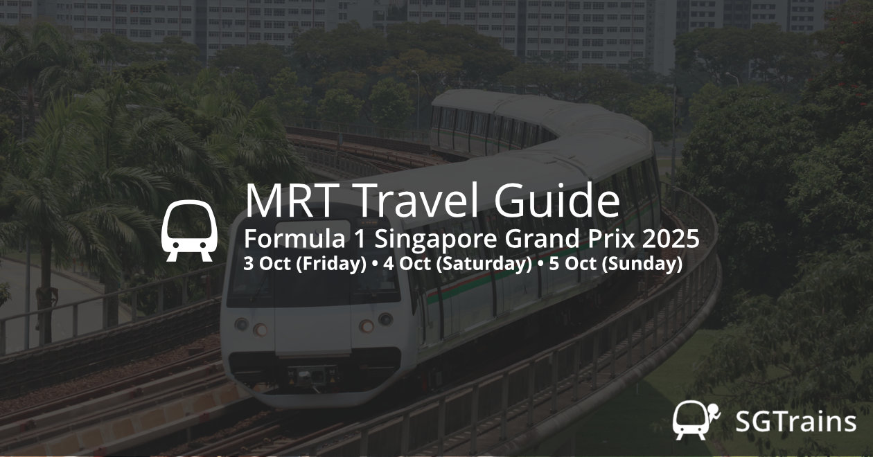 MRT Travel Guide – F1 Singapore Grand Prix 2025
